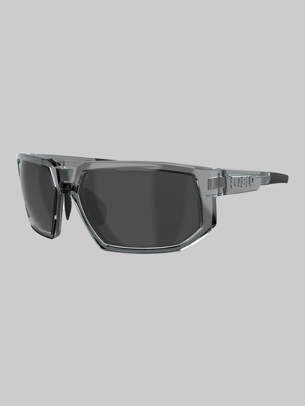 BLIZ Active Eyewear Arrow Transparent Grey Sunglasses smoke