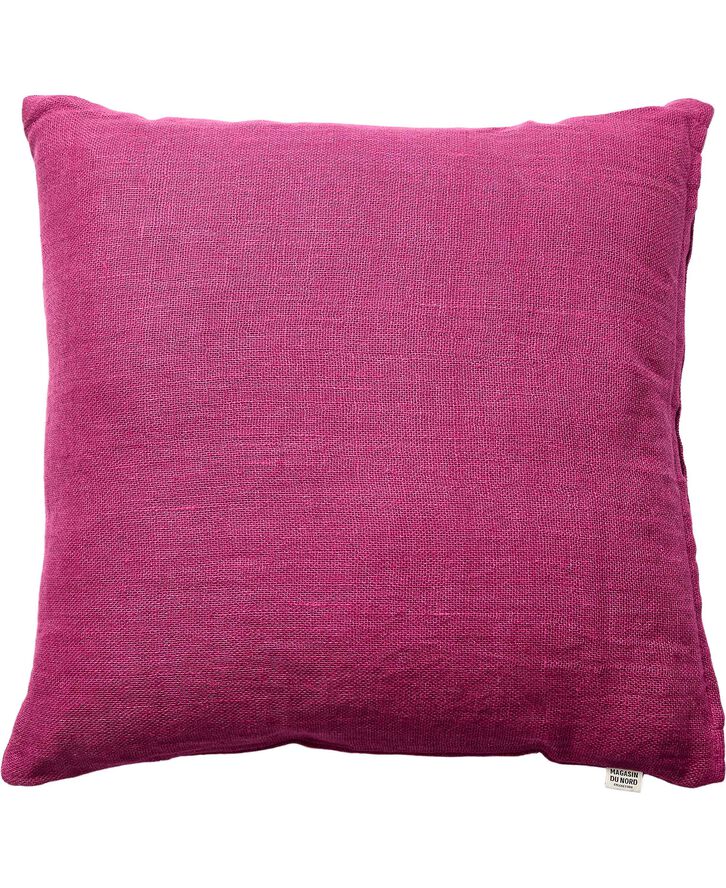 Magasin du Nord Collection LINEN/FUCHSIA, PYNTEPUDE 48x48 CM
