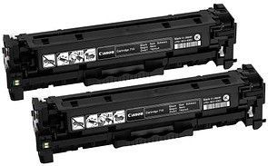 Canon 718 - Tonercartridge - Zwart - 2 Stuks