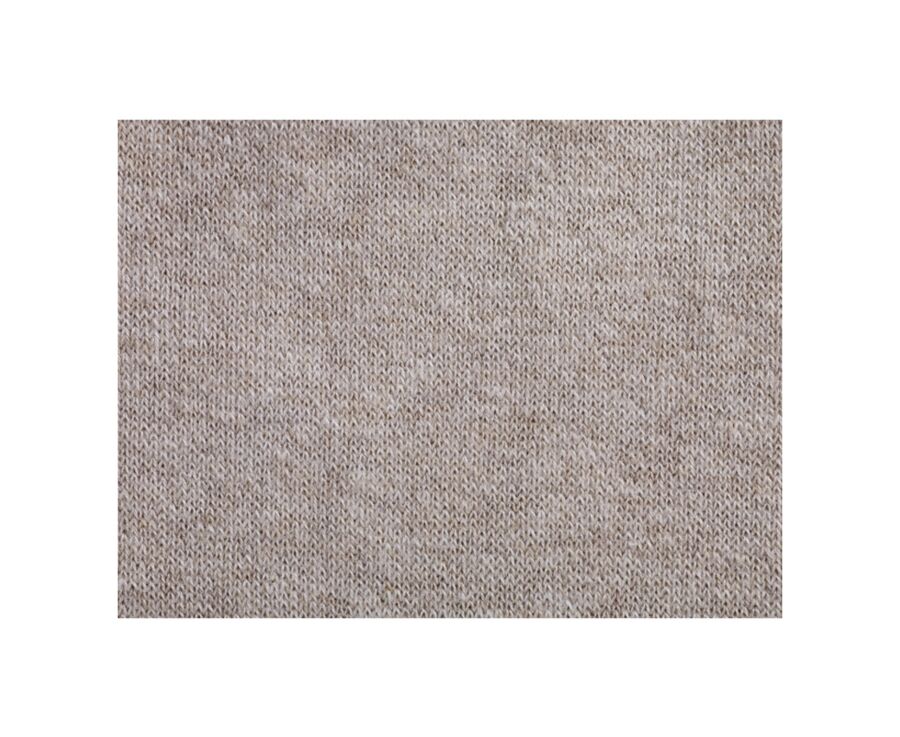 Chaussettes homme fines coton Beige Chiné