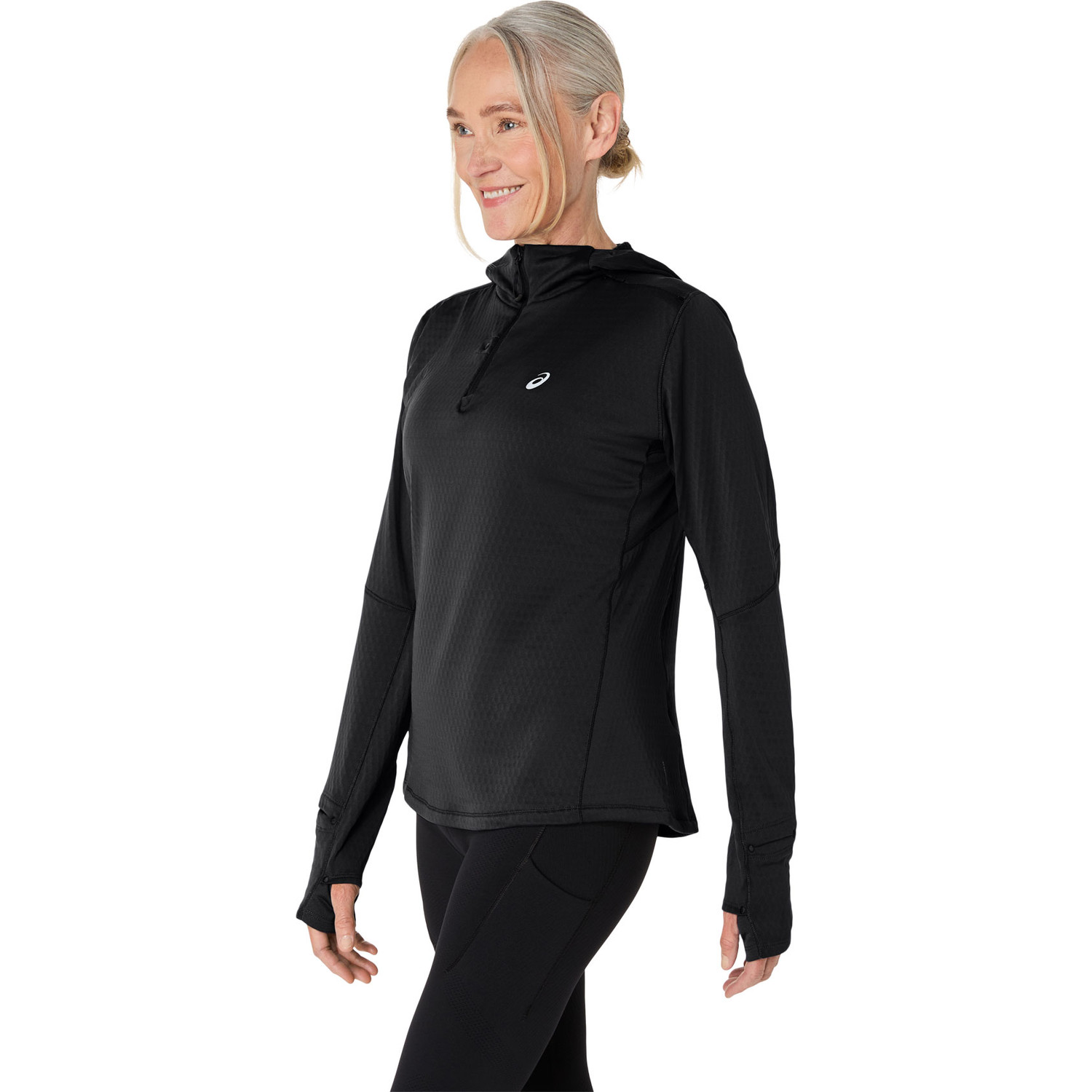 ASICS Road Winter Longsleeve Hoodie Dames