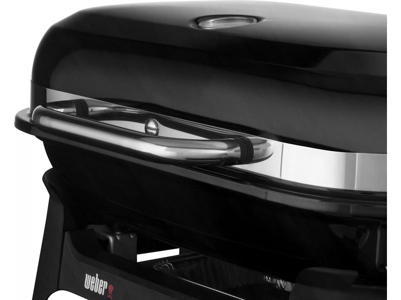 Weber Elektrogrill Lumin Compact, Schwarz Mobiler Elektrogrill