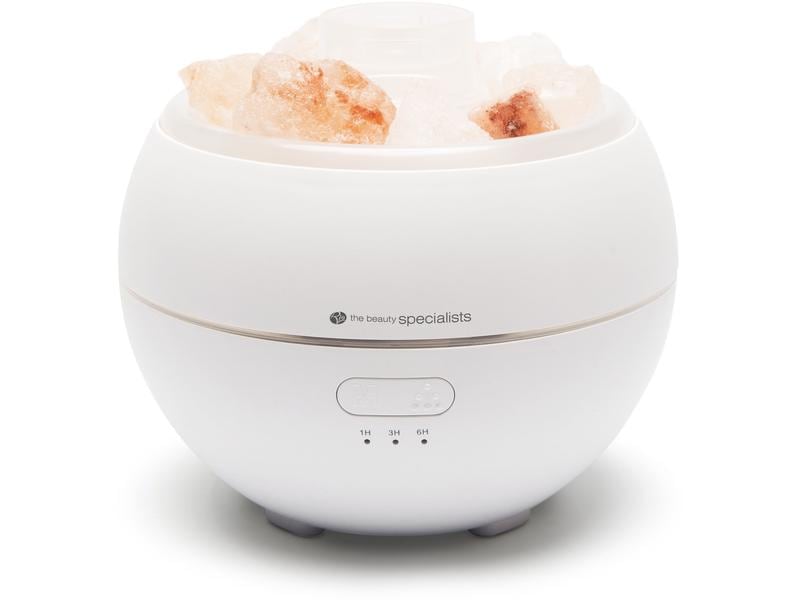 Rio Aromavernebler Himalayan Rock Salt Aromadiffusor, Luftbefeuchter und Nachtlicht
