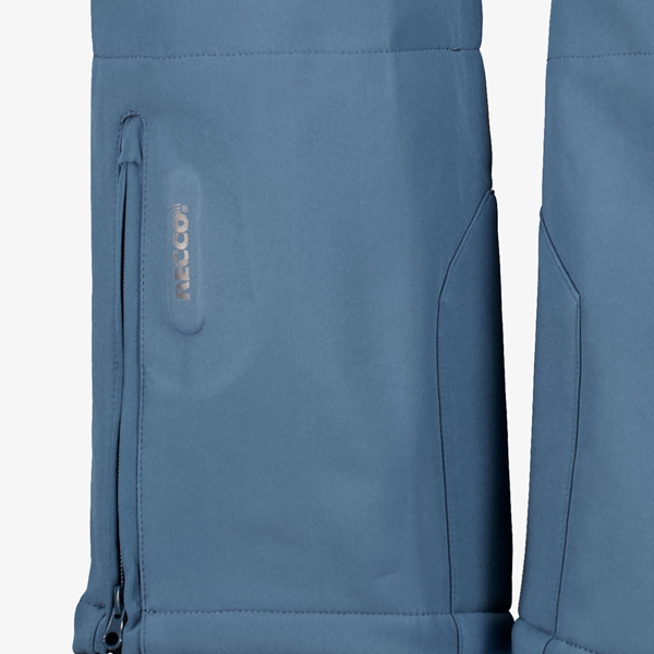 Mountain Peak heren softshell skibroek blauw