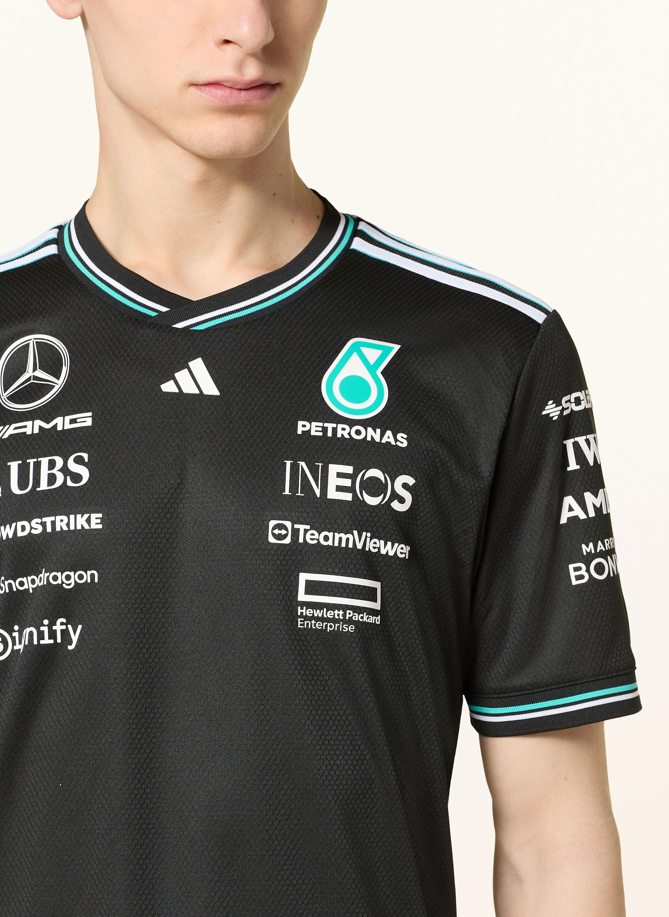 adidas T-Shirt MERCEDES - AMG PETRONAS FORMULA ONE TEAM DRIVER