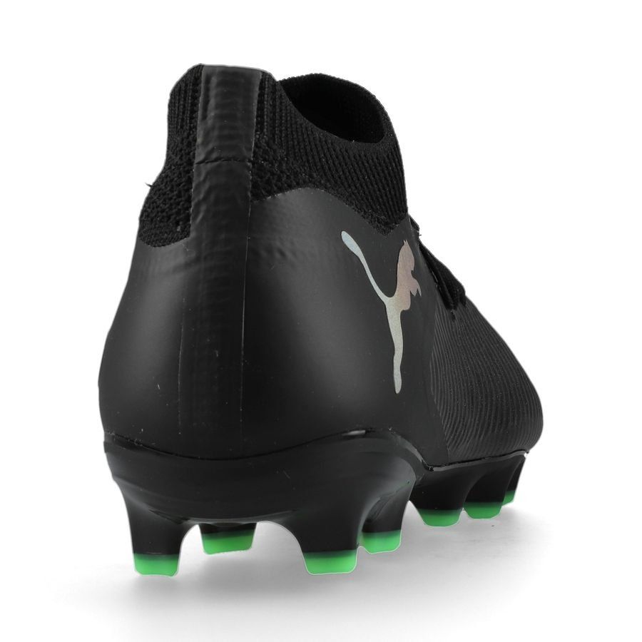 PUMA Future 8 Pro FG/AG Eclipse - Noir/Cool Light Gray/Vert Enfant