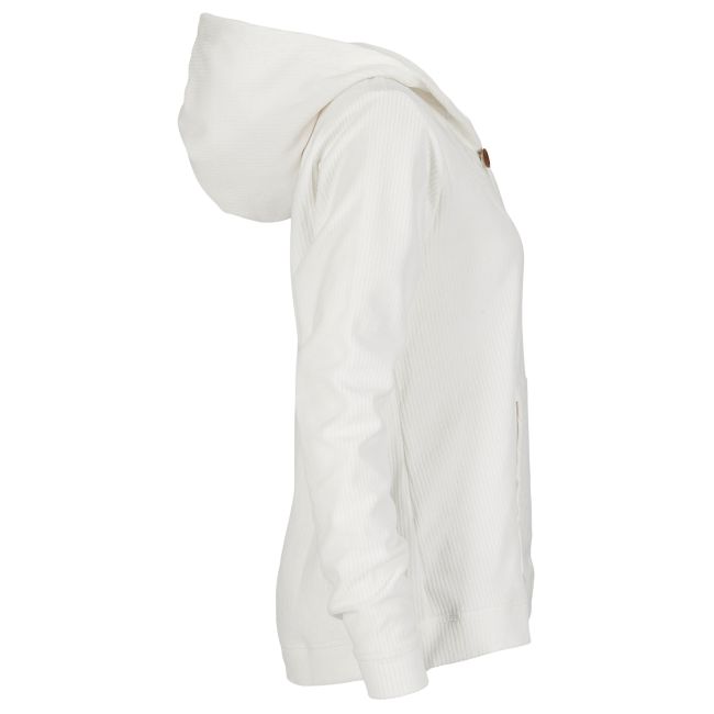 Amundsen Comfy Cord Hood Womens White
