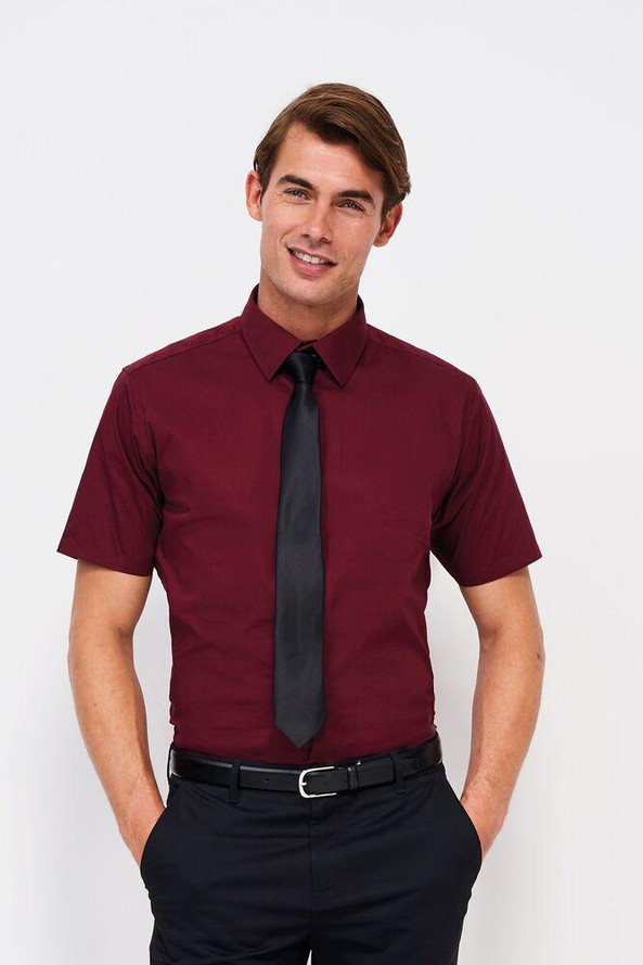 SOL'S 17030 - Broadway Chemise Homme Stretch Manches Courtes