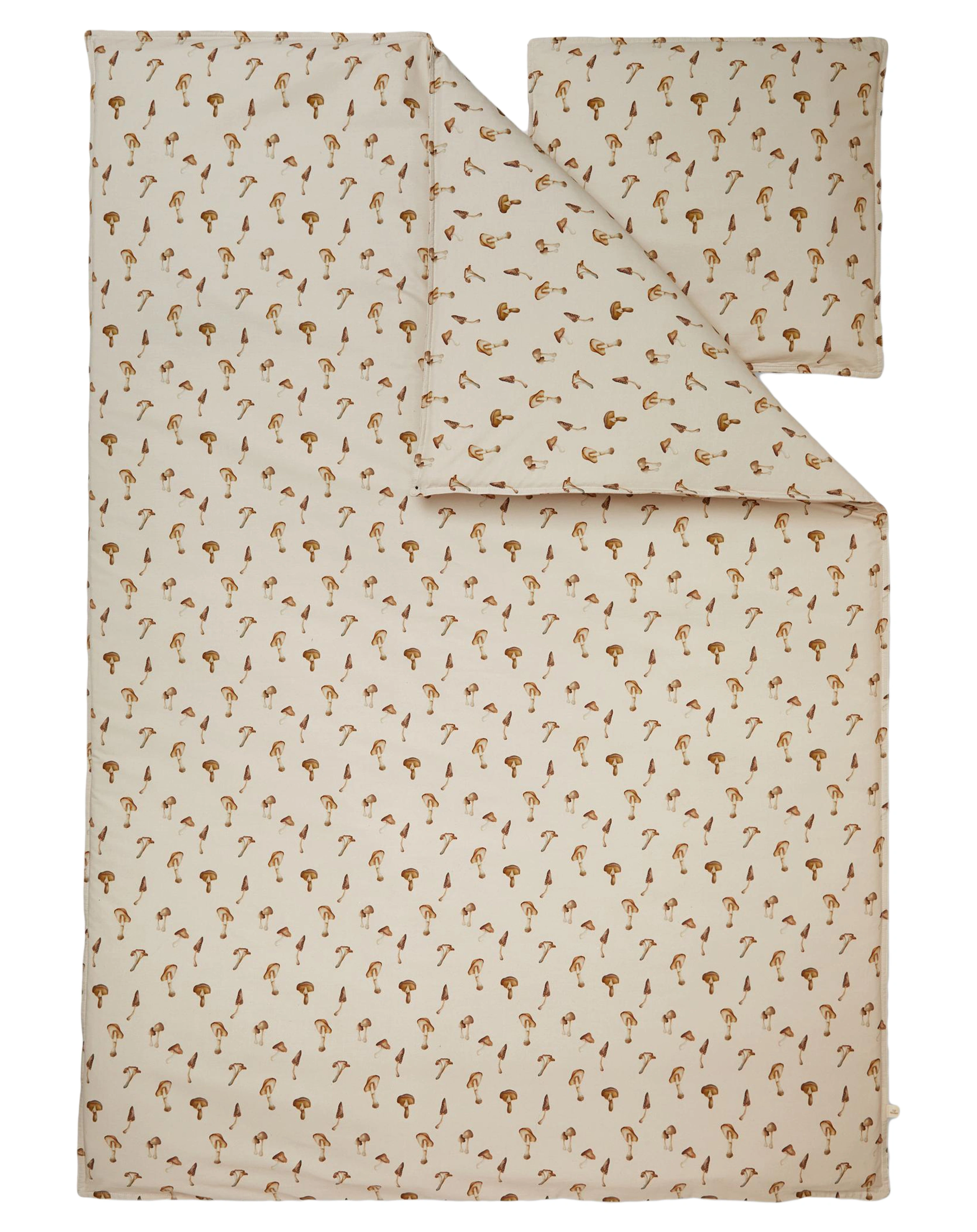 Bettwäsche MUSHROOM (100x135/40x60) in peyote