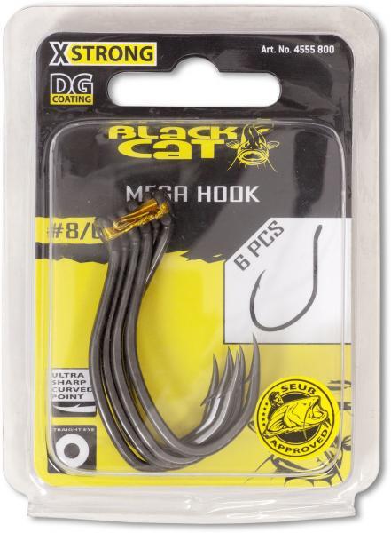 Hameçons Black Cat Mega Hook DG (6 pcs)