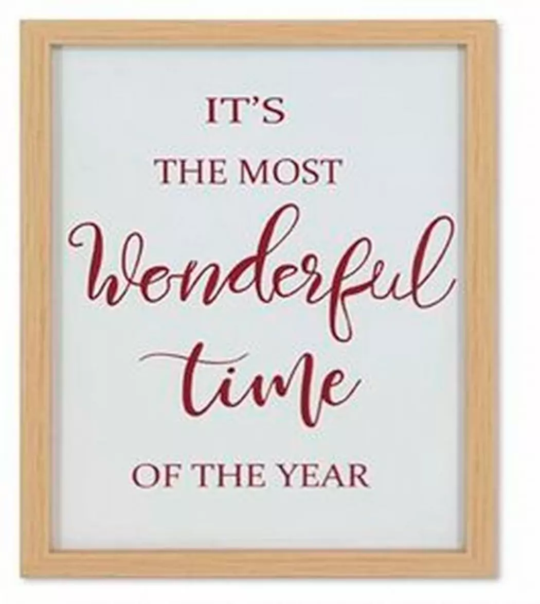 Wandbild 22 x 32 cm Wonderful Time