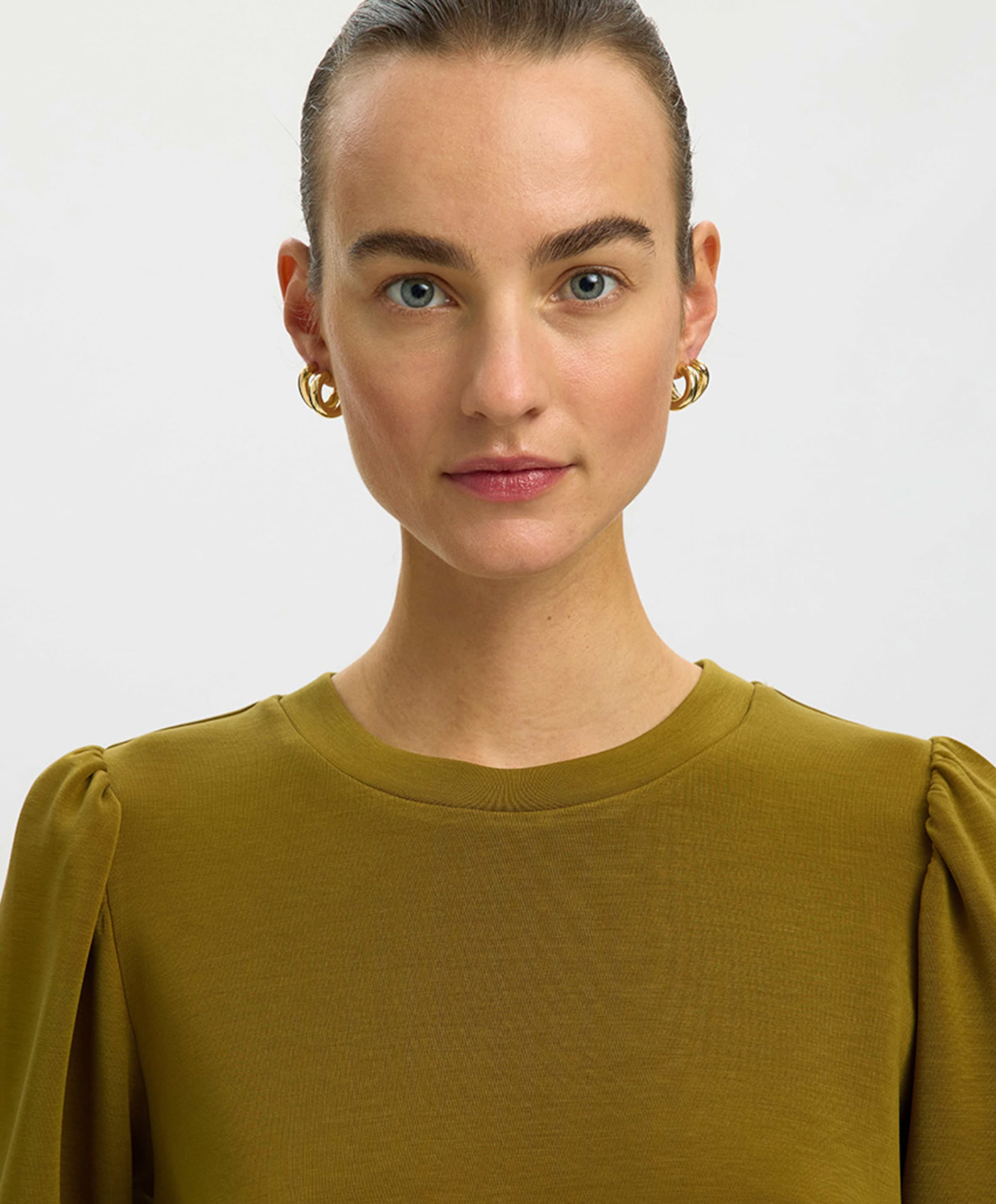 Selected Dames sweater groen