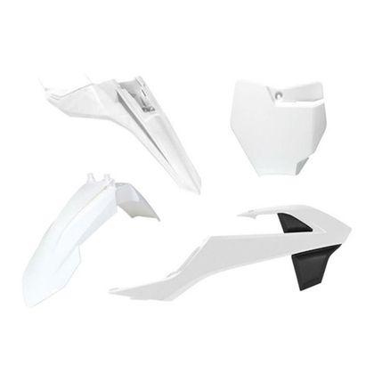 Kit plastiques R-tech KTM Blanc - Blanc