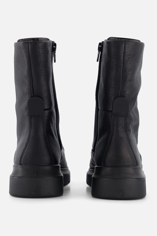 Ecco Nouvelle Veterboots zwart Leer