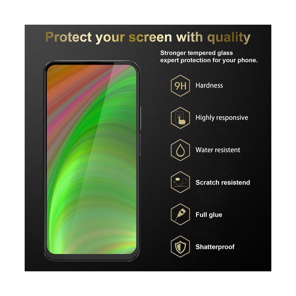 Honor 9X LITE 3x Skjermbeskytter Skärmskydd