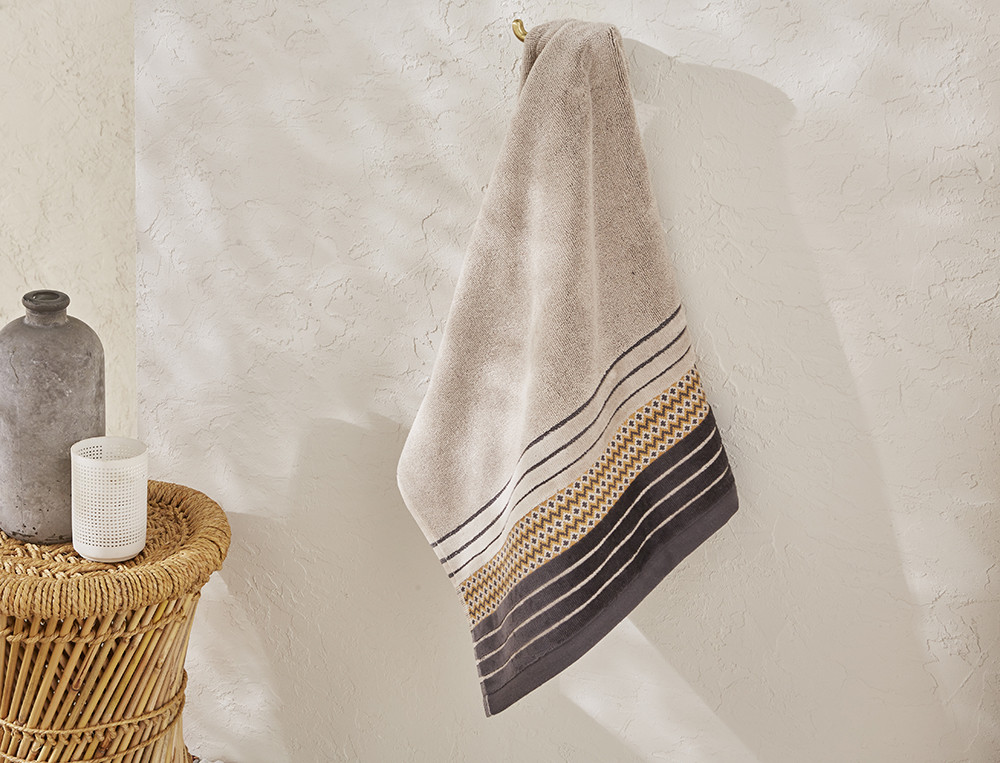 Serviette de bain-Couleurs Boréales