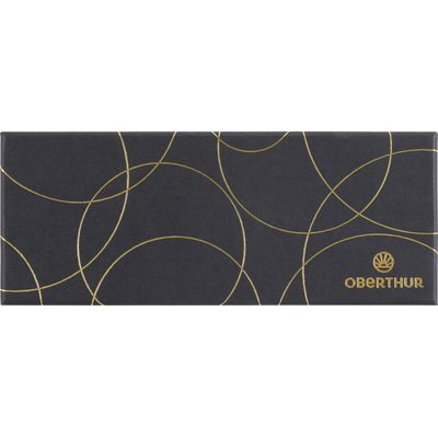 Oberthur - Coffret bille + 2 recharges Marlow - chêne - doré