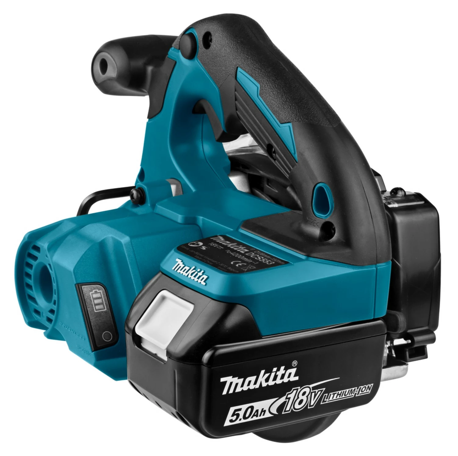 Makita DCS553Z 18V Li-Ion accu metaalcirkelzaag body - 150mm - koolborstelloos