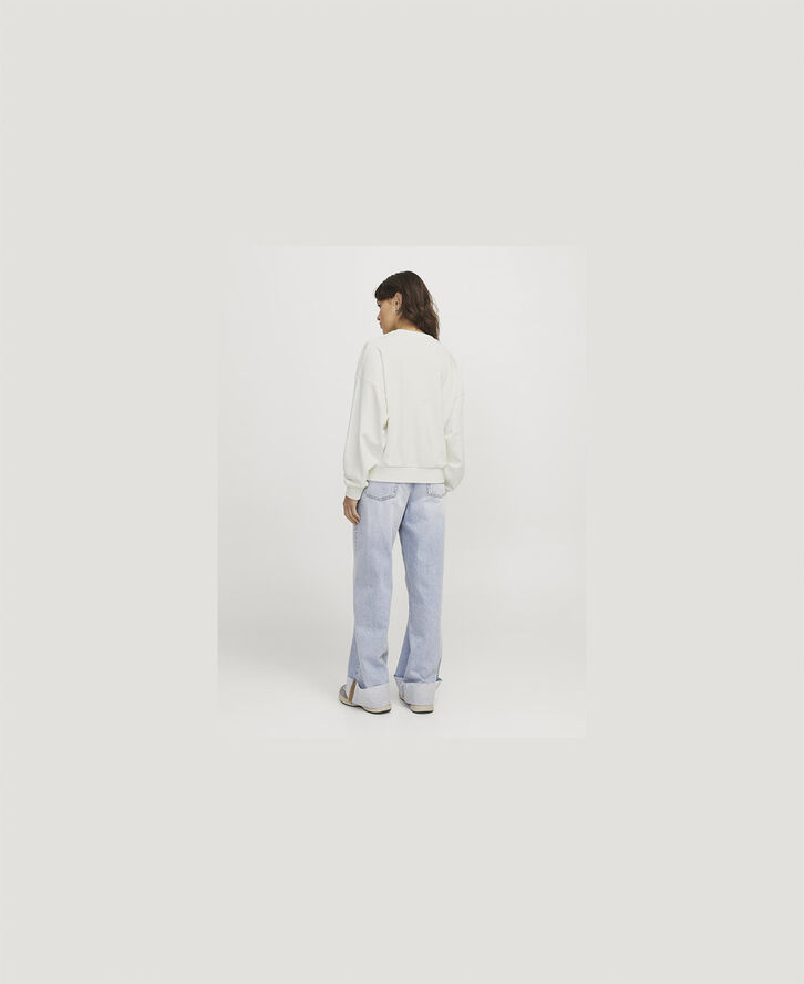 JJXX JXMERLE SPRING RLX SHORT LS CREW SW Vanilla ice/san francisco