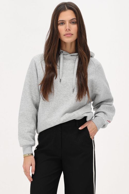Grijze hoodie 