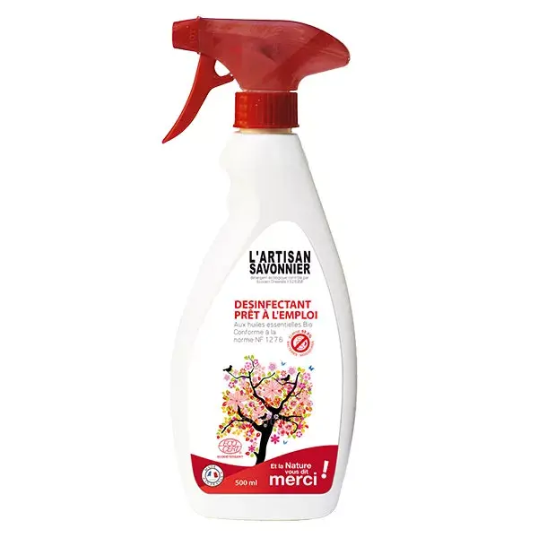 Sabão desinfetante pronto para uso L'Artisan Savonnier 500ml