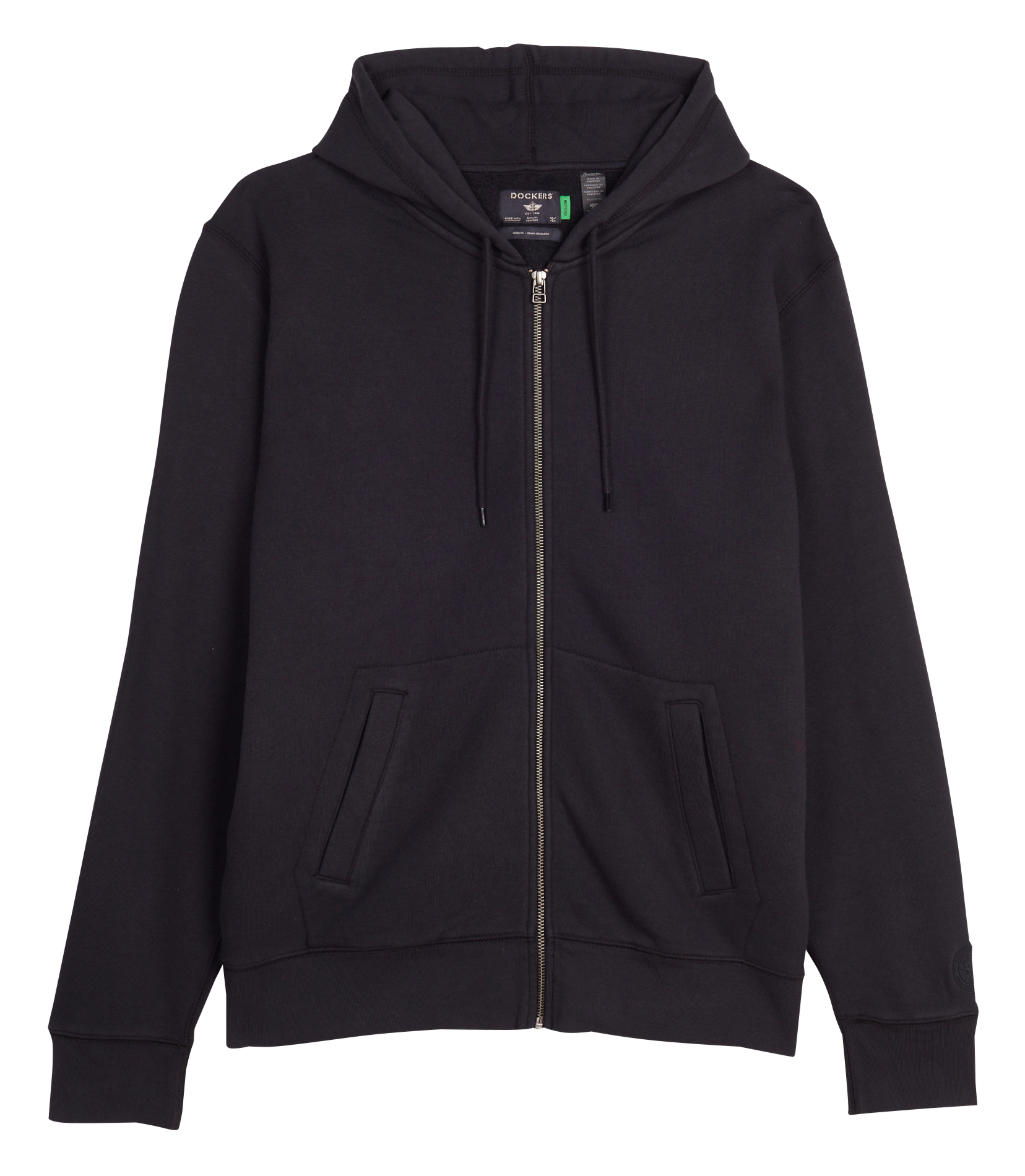 Sweat à capuche zippé | Noir