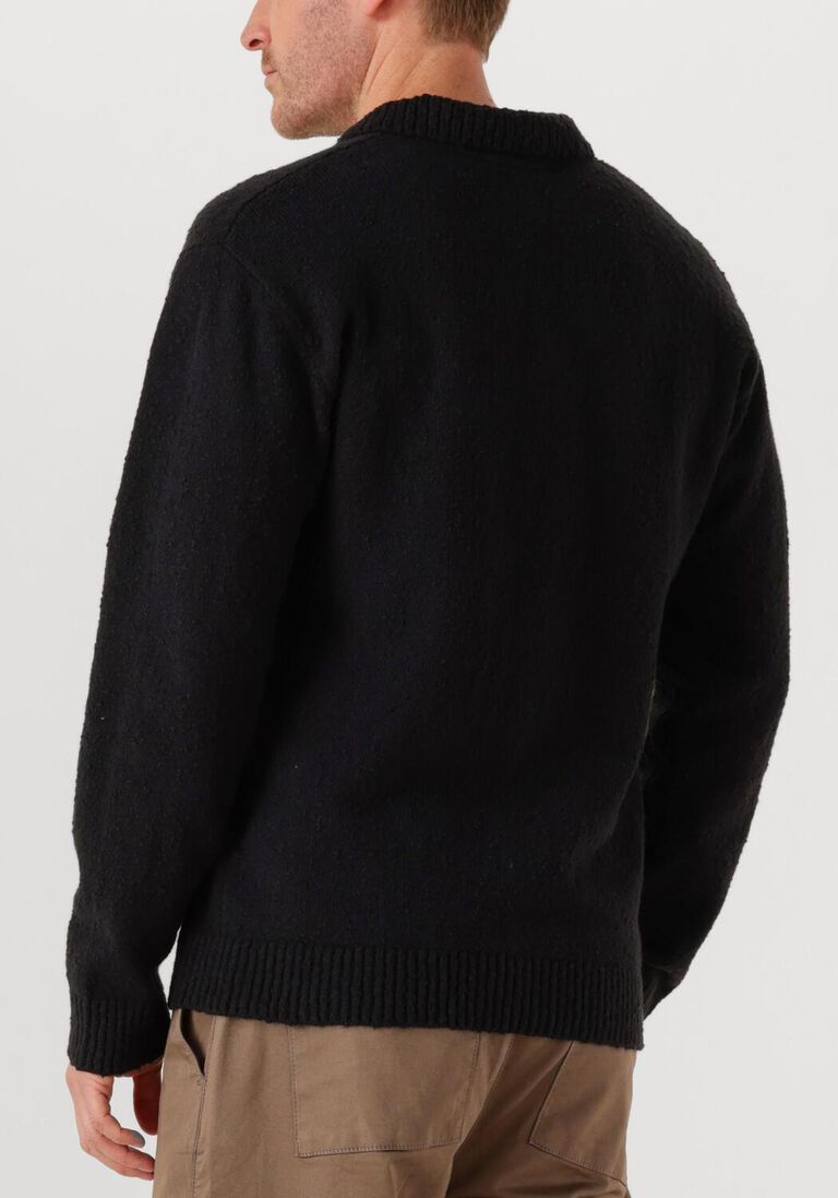 zwarte represent polo knitted polo