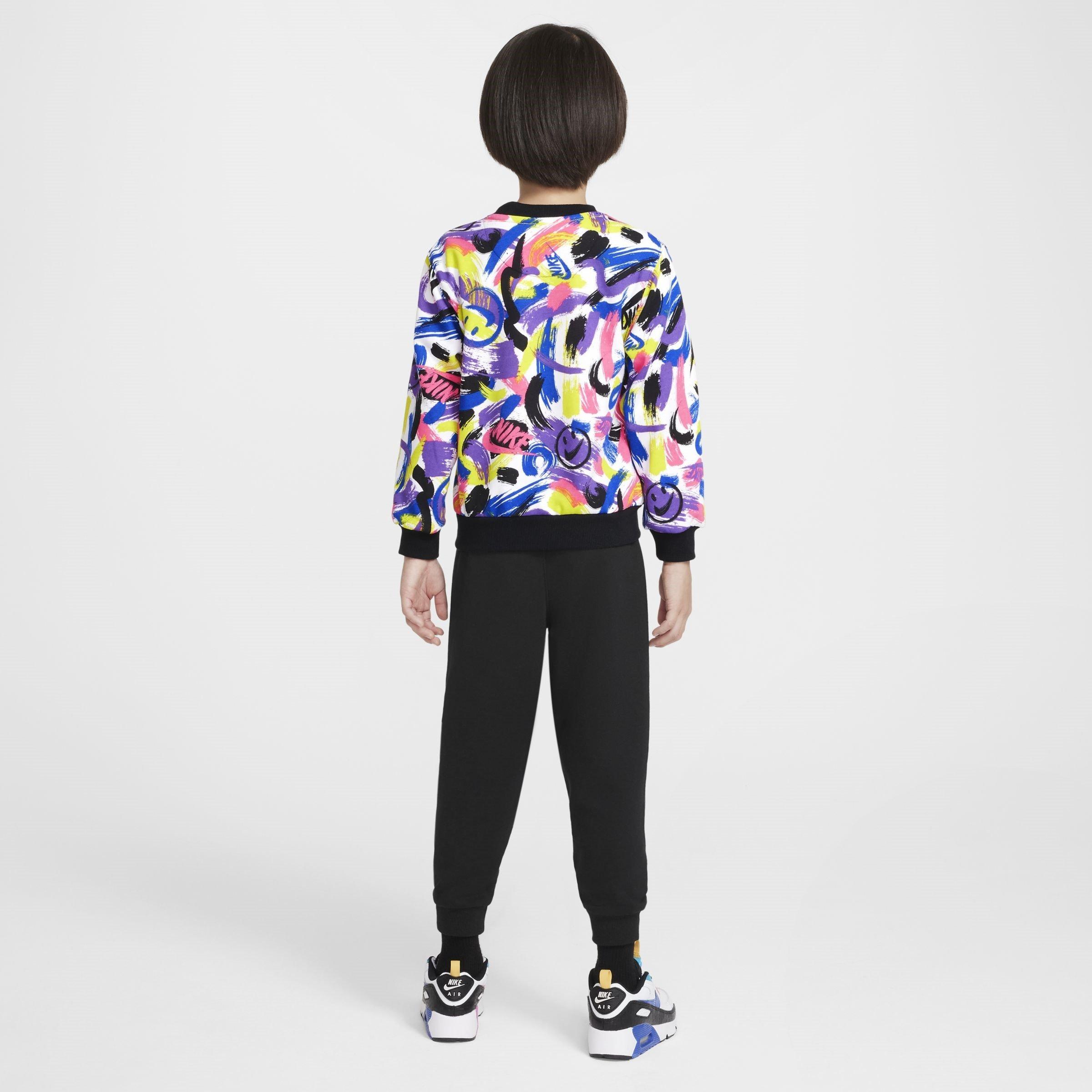 Nike Express Yourself All Over Print Sweatshirt  Tracksuit Childrens