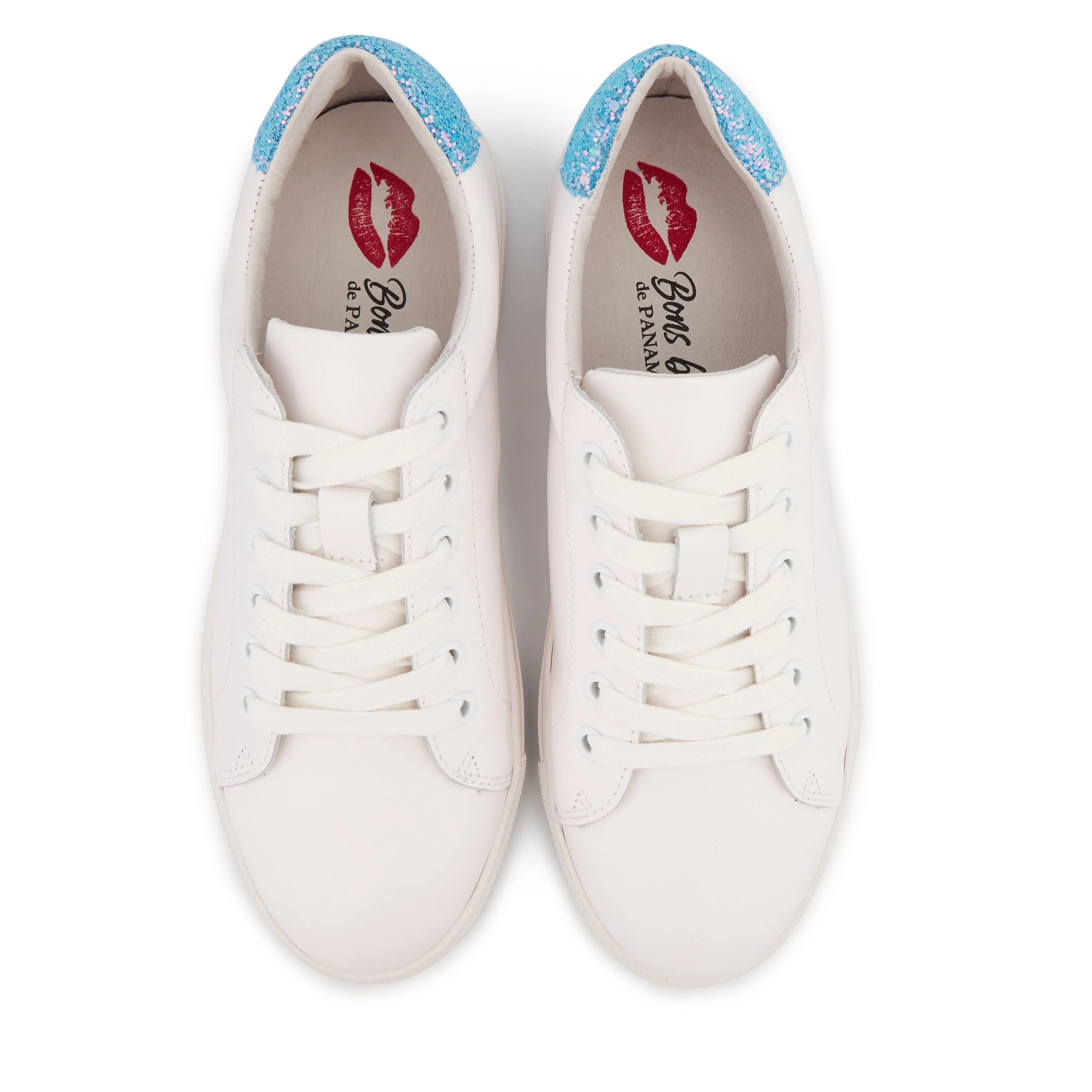 SIMONE - Sneakers en cuir | Blanc