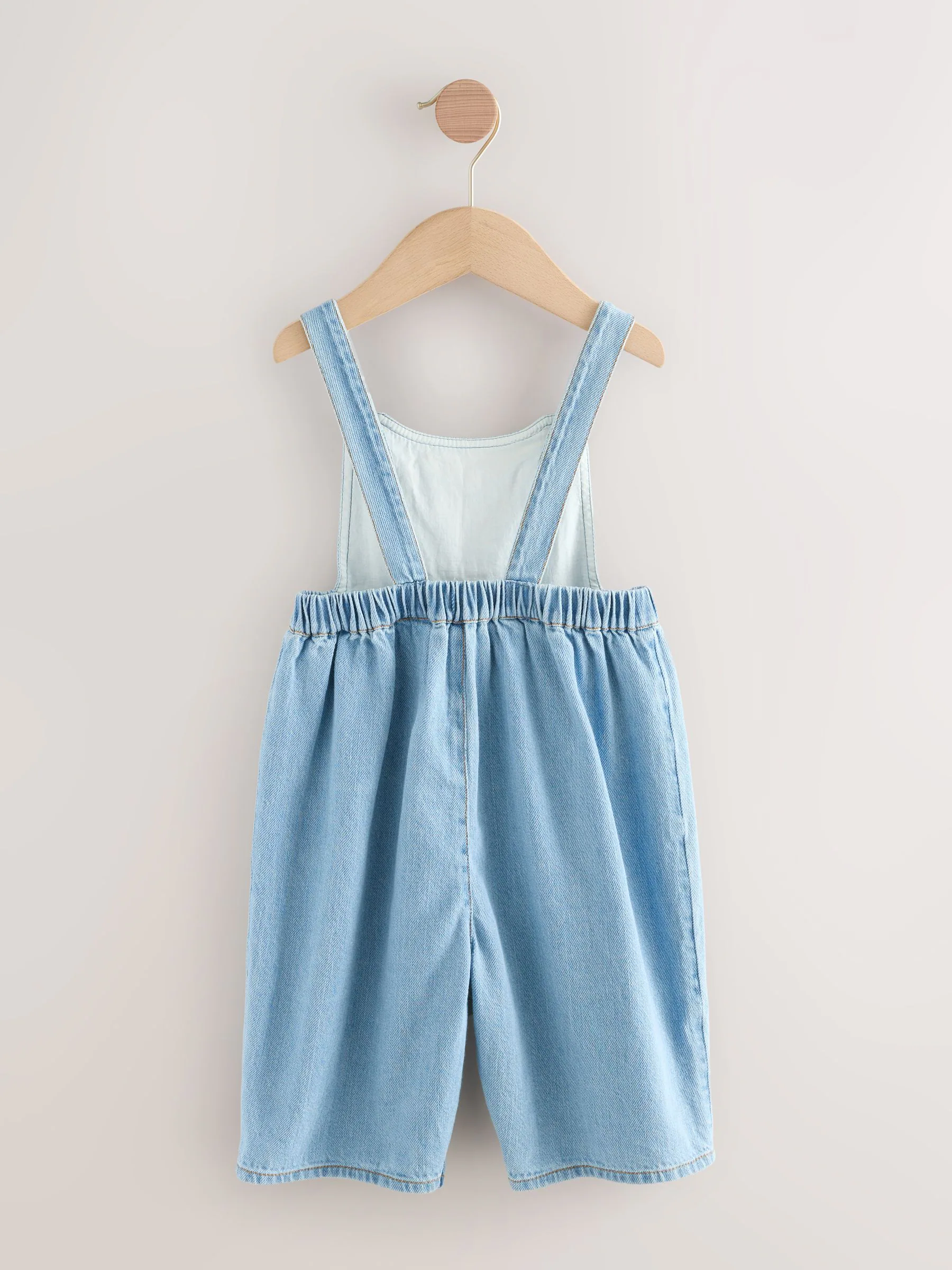 Denim - Tuinbroek met lange pijpen (3mnd-8jr)