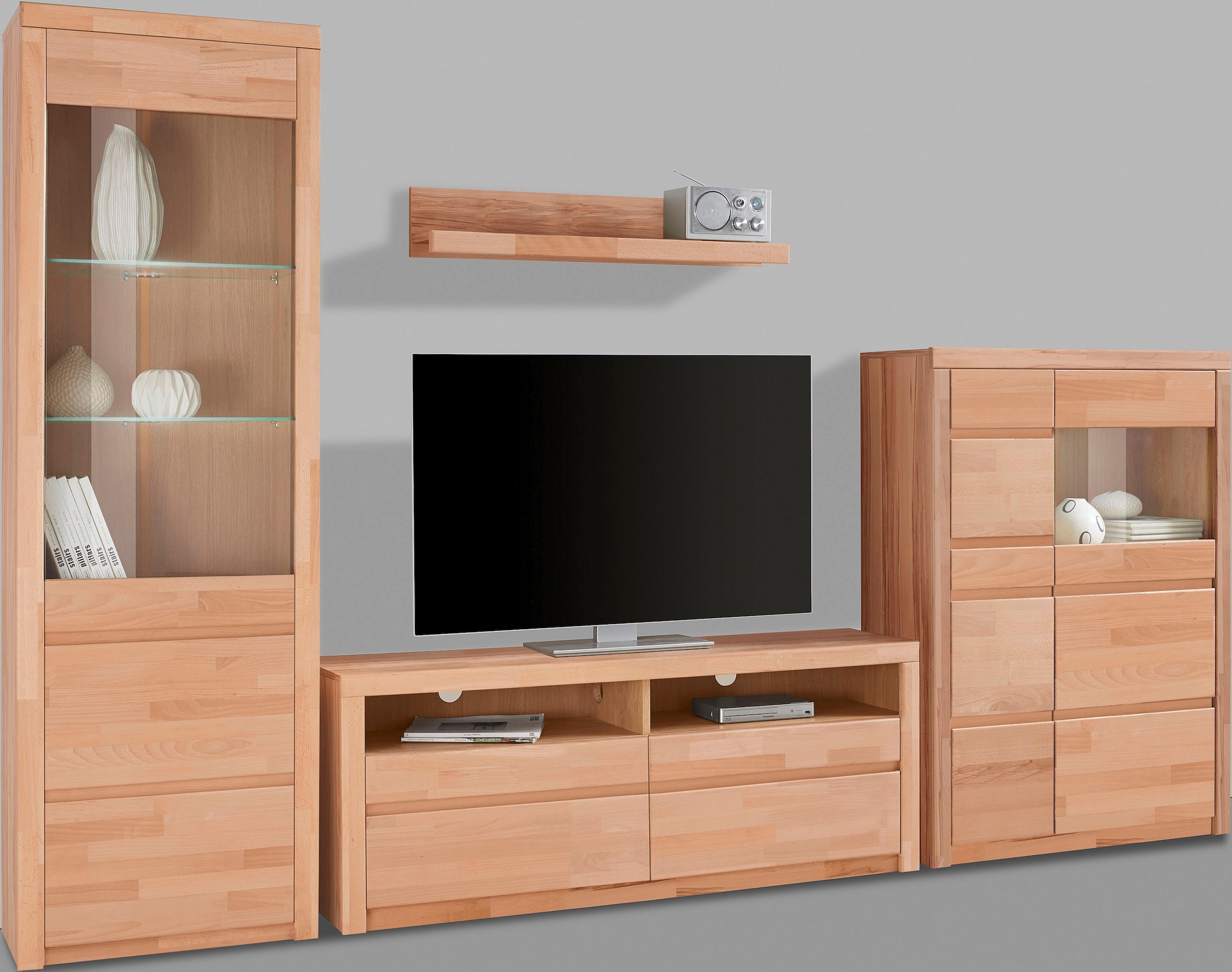 Home affaire Wohnwand »Silkeborg« Set, 4 Stk. tlg.