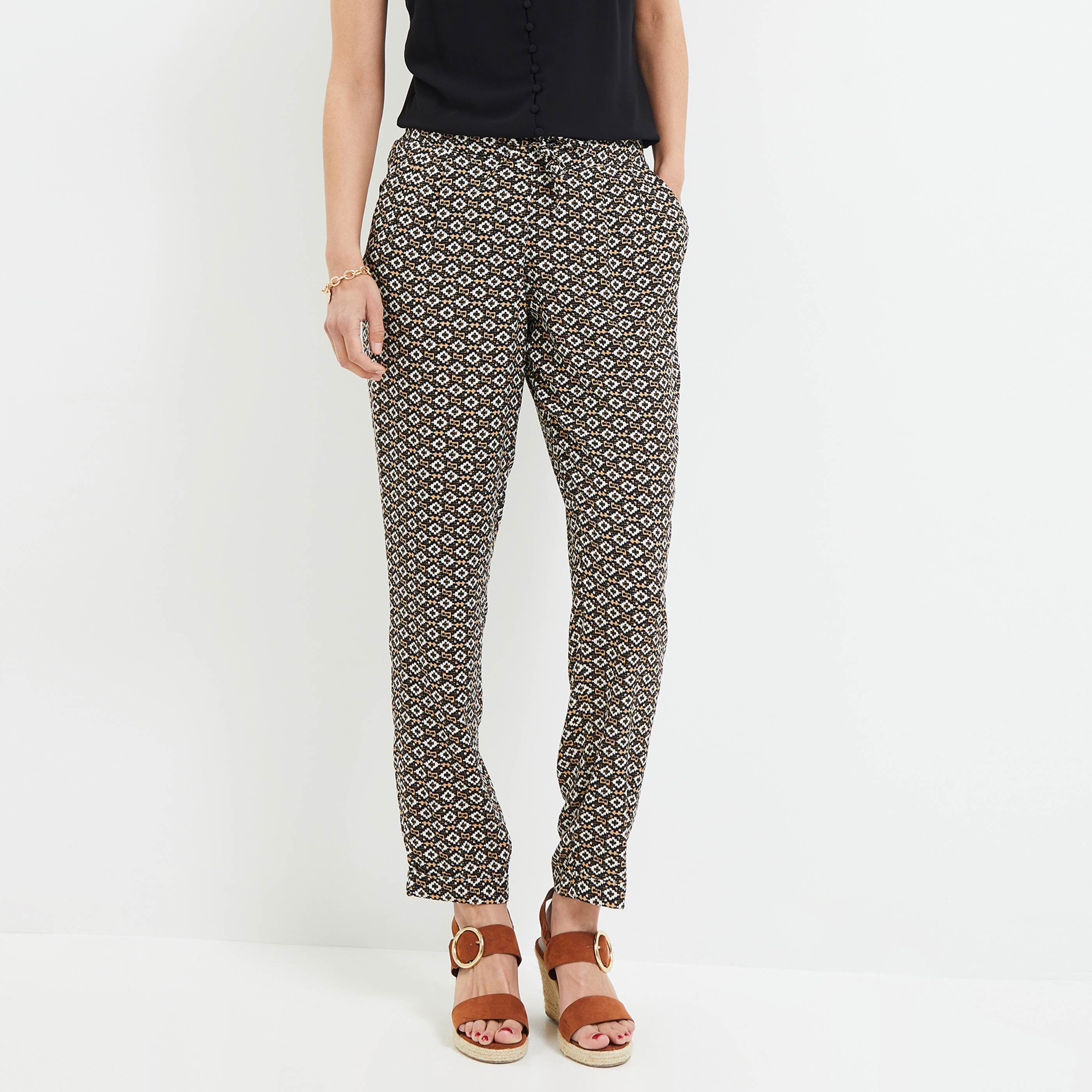 Pantalon fluide femme - IMPRIME