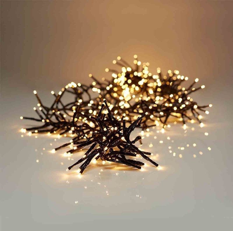 Koppelbare Clusterverlichting - 768 LED - 5.5m - extra warm wit