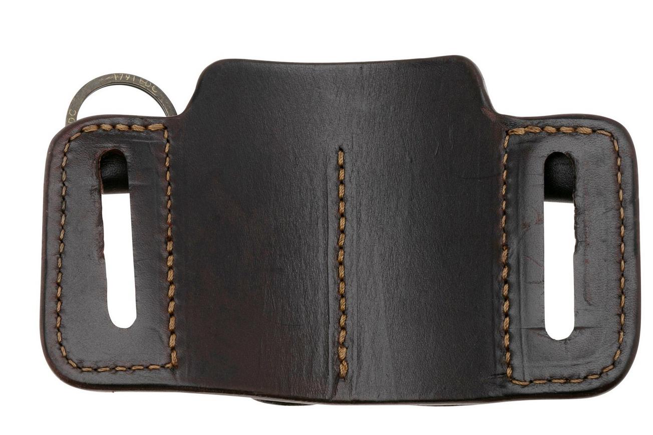 1791 EDC Mini Easy-Slide Medium Flex Ambi Tool Organizer EDC-MN-ES-MF-BUR-A Burgundy, lederen riemholster