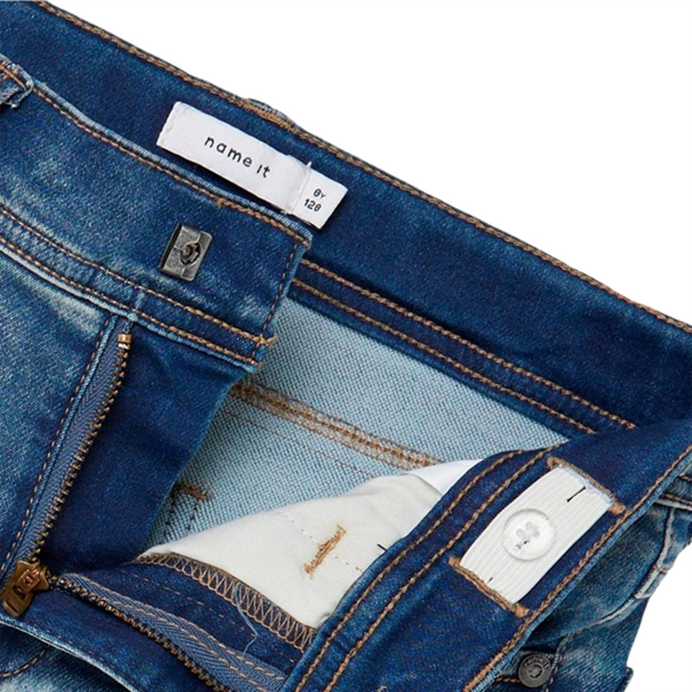 Medium Blue Denim Theo Hayer Noos Shorts