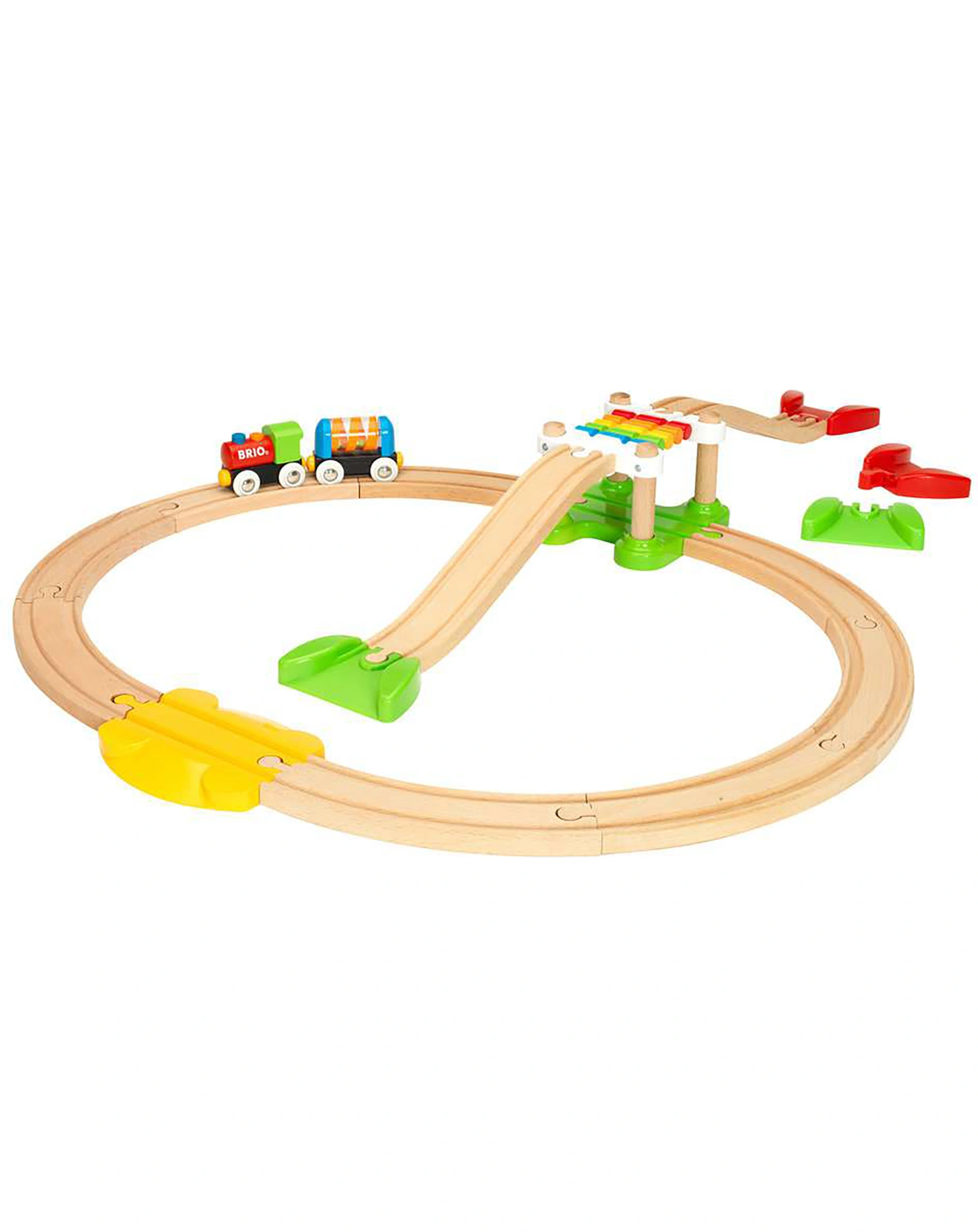 Eisenbahn-Set Mein erstes BRIO Bahn aus Holz 18-teilig