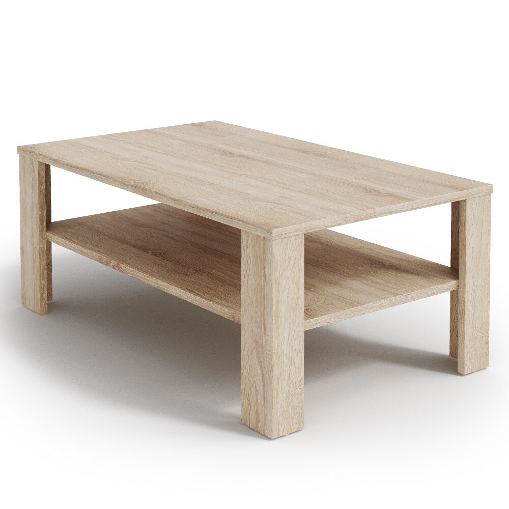 VICCO Couchtisch Sonoma Eiche Wohnzimmertisch Beistelltisch Holztisch