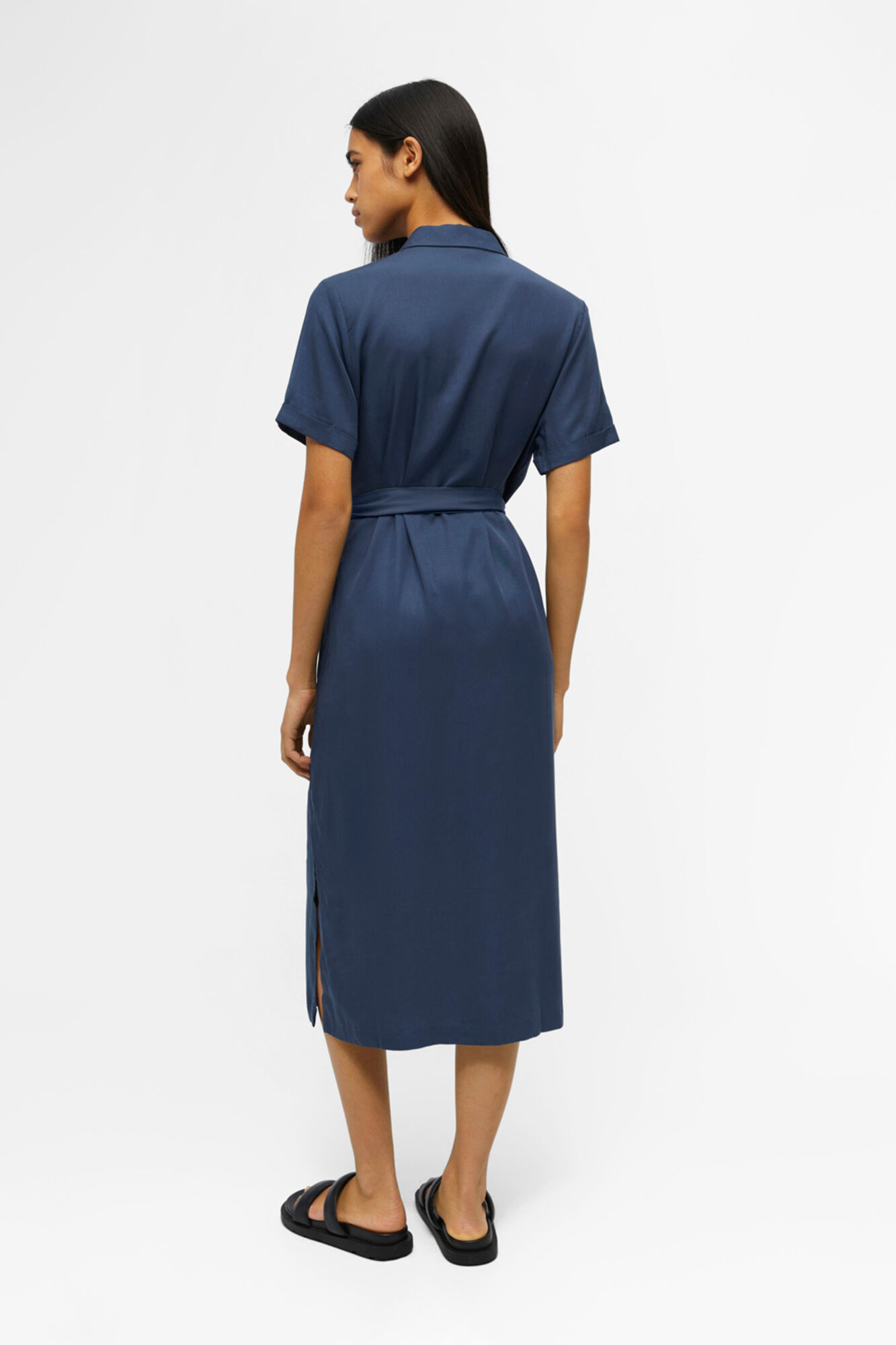 Vestido midi - Azul