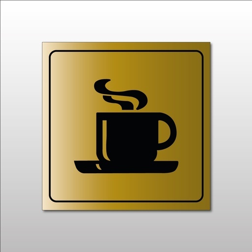 Signalisation d'information - Pictogramme Cafétéria Tasse Chaude
