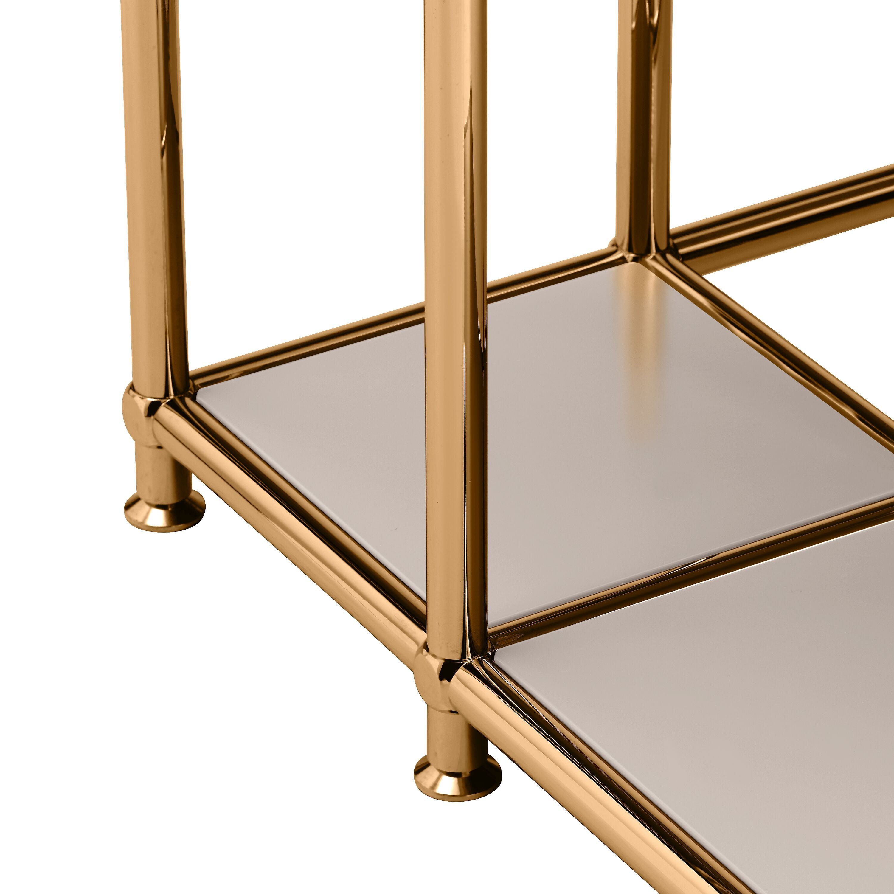 FLEXCUBE Schreibtisch - Taupe / B: 134.0 cm x T: 60.0 cm x H: 80.0 cm