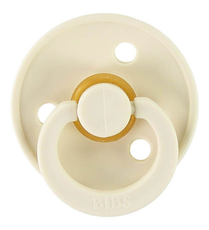 BIBS Colour Sutter - Str. 1 - 2-pak - Rund - Ivory/Sage