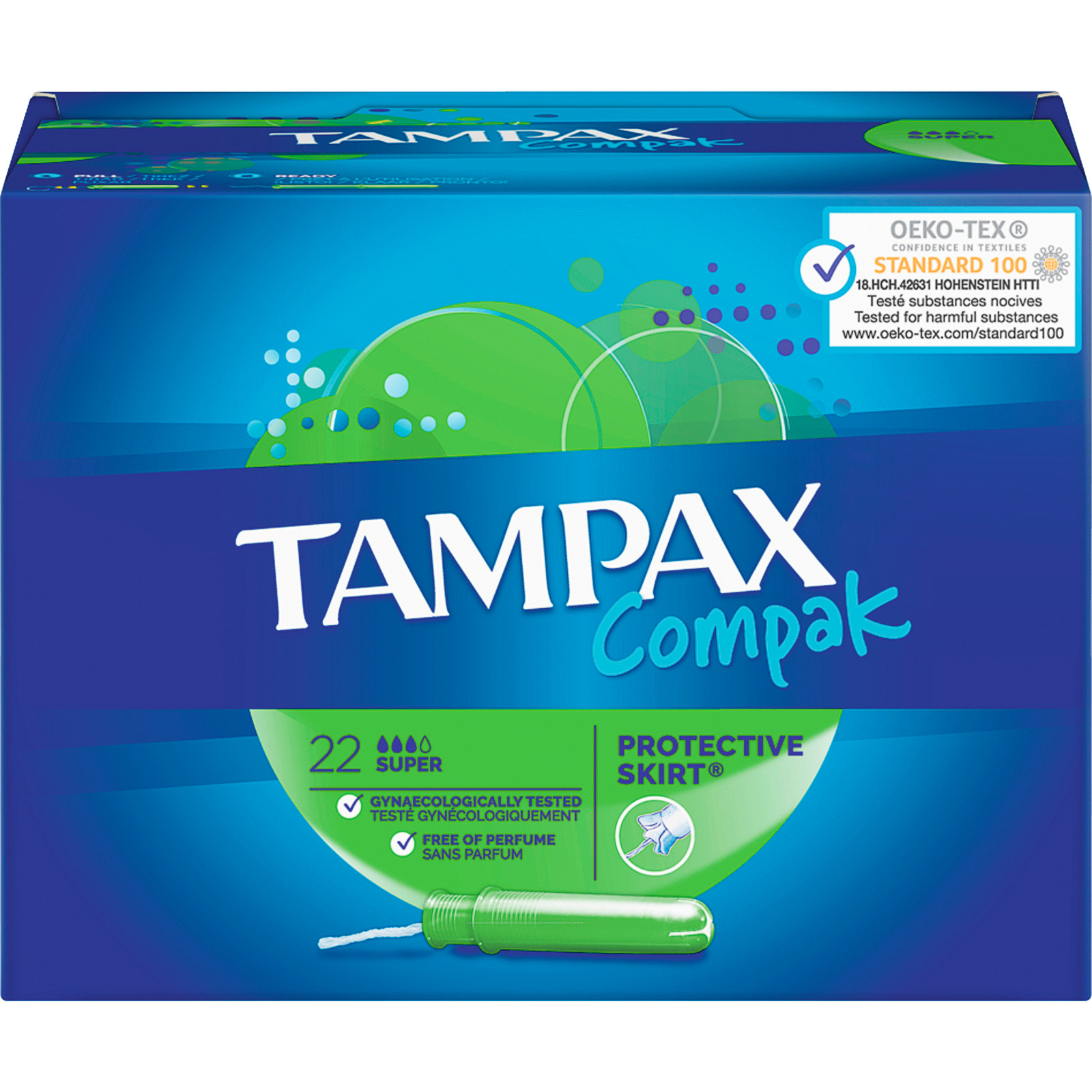 Tampax Compak Tampons Super 22 Stück