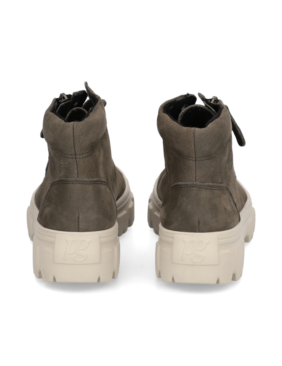 Nubukleder Sneaker Mid Cut