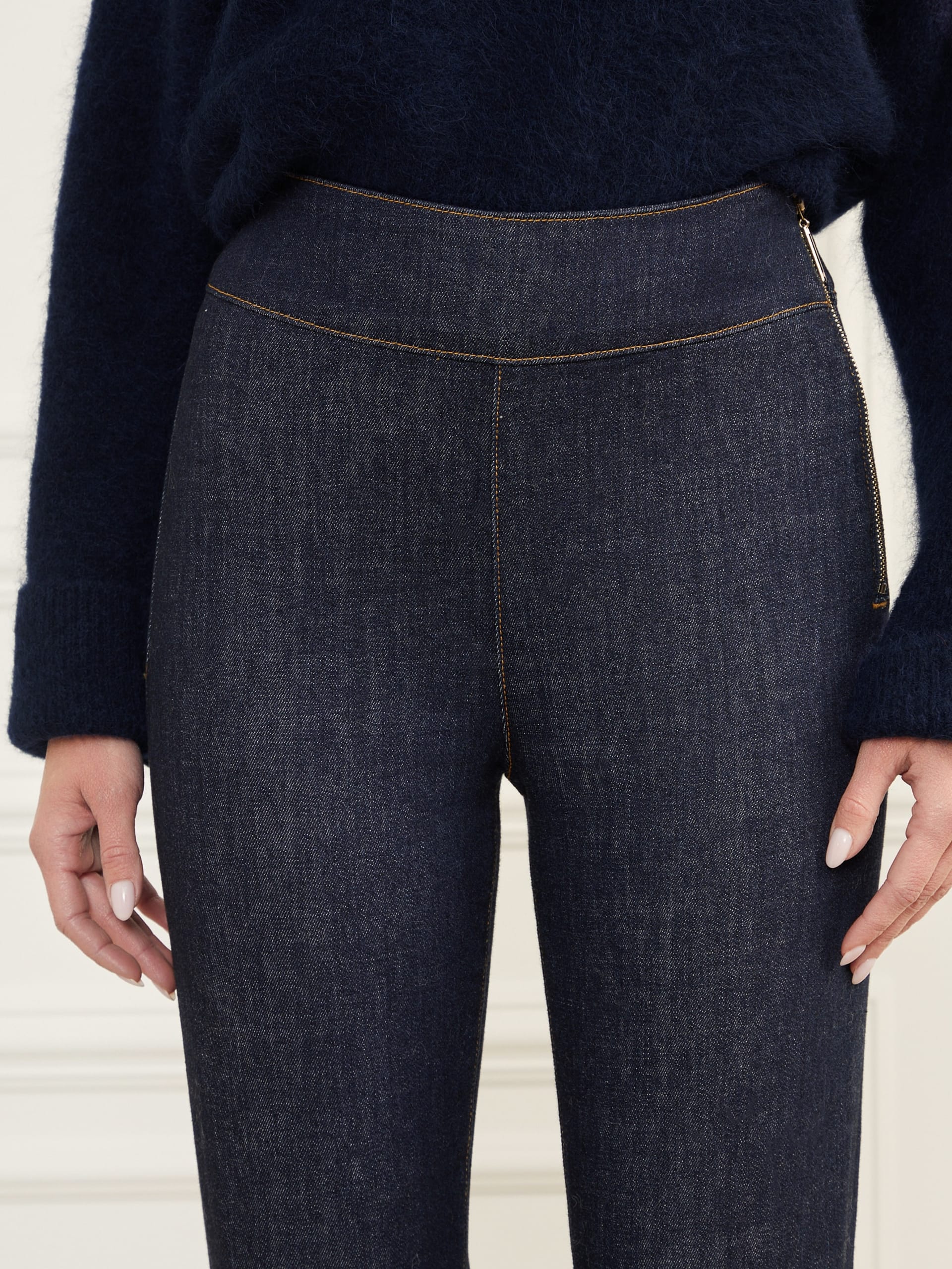 Calça jeans flare Mia