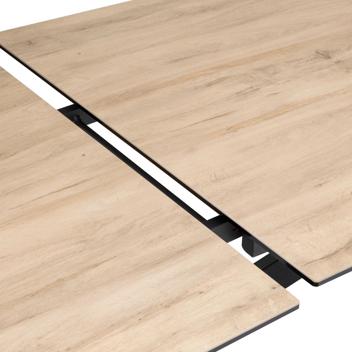 TABLE A MANGER EXTENSIBLE BOOT BEIGE D.160X90X76CM