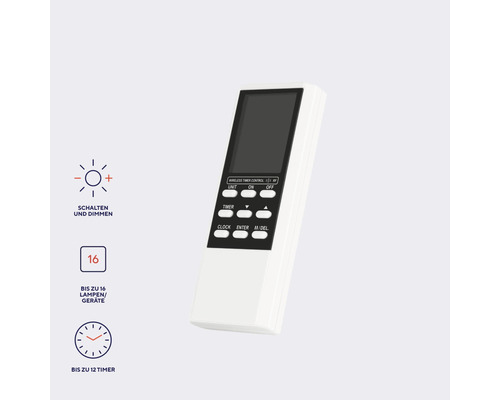 Trust Smart ATMT-502 Timer Afstandsbediening Wit/Zwart