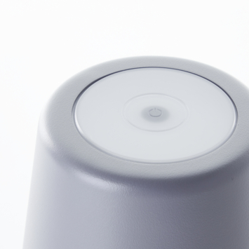 Tafellamp Kaami draagbaar LED 2W voor buiten met USB oplaadbare accu, antraciet