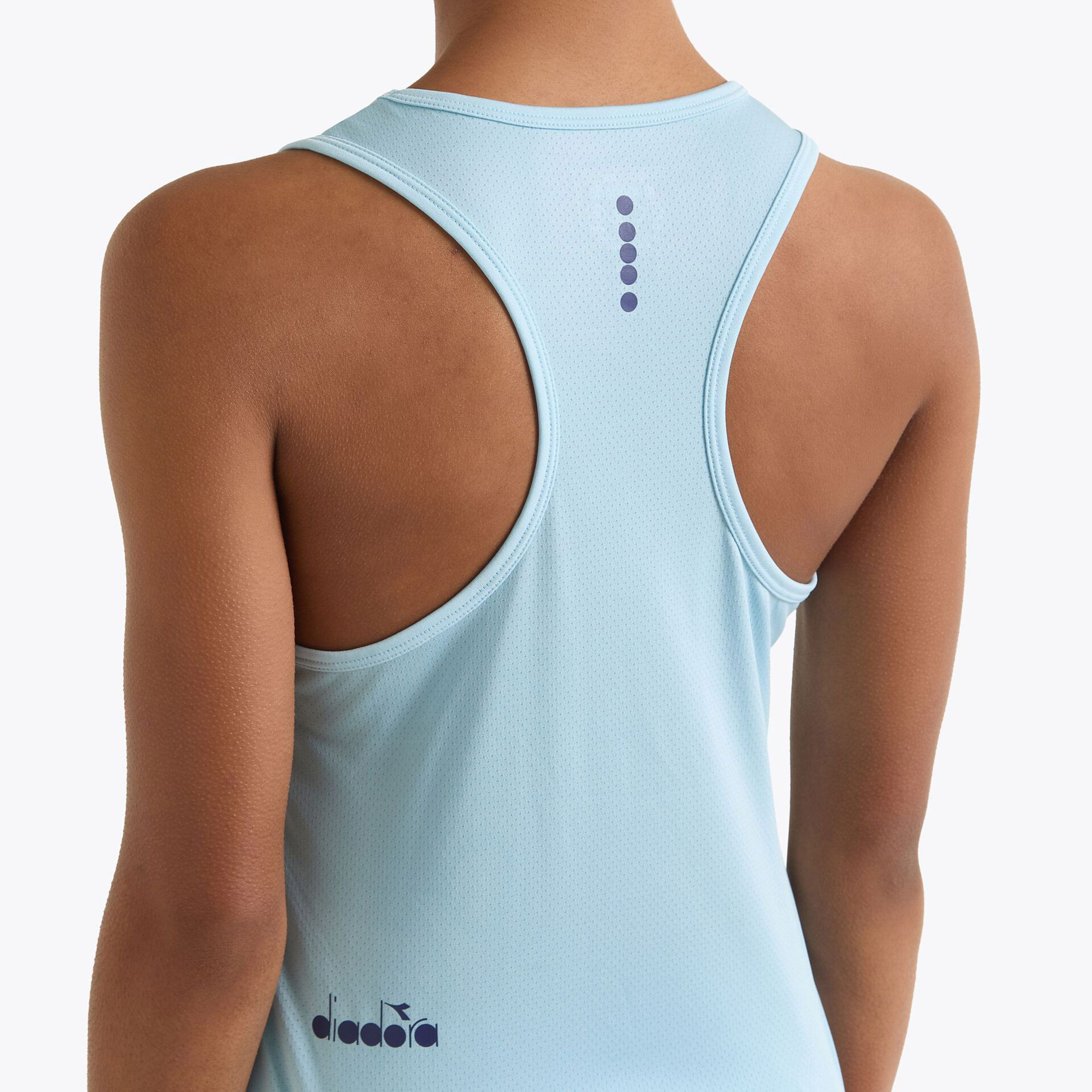 Diadora L. Core Débardeur Tank Top Femmes - Bleu Clair