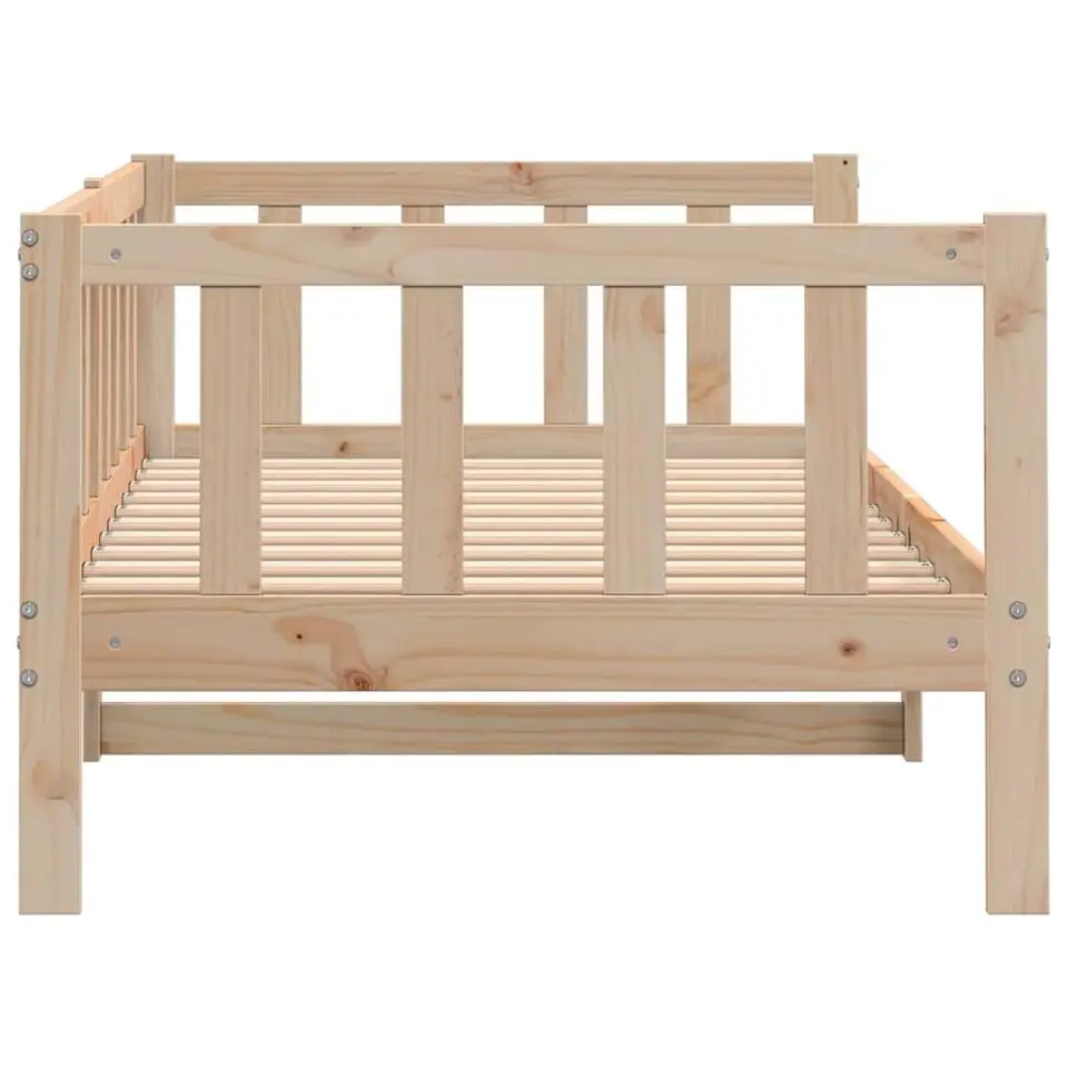 vidaXL - Bedbank - Naturel - Grenenhout - 90x200 cm