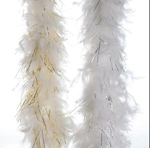 BOA L.155CM 45G BLANC OR OU BLANC ARGENT